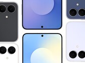 Samsung Galaxy S25 FE, som här visas i officiella renderingar, kommer troligen inte att bli billigare men kommer också att finnas tillgänglig med 512 GB lagringsutrymme. (Bildkälla: Android Headlines, redigerad)
