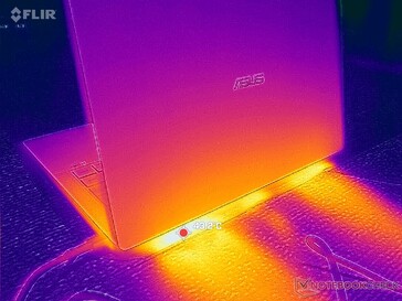 Dubbelt bakre avgasrör