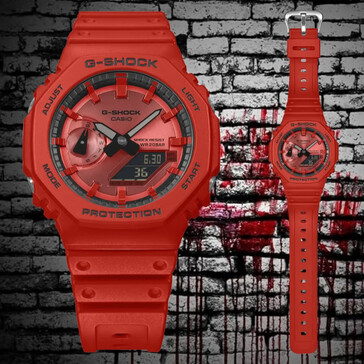 Casio G-Shock GA-2100RRB-4A. (Bildkälla: @geesgshock på Instagram)