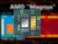 Konsolerna PS5 och Xbox Series kör båda olika anpassade AMD APU:er (AMD:s &quot;Raphael&quot;-chip på bilden ovan). (Bildkälla: AMD, Moore&#039;s Law Is Dead på YouTube, redigerad)