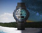 En stiliserad bild av Casio Pro Trek PRW-61D-2.