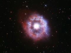 En bild tagen av Hubble som visar AG Carinae.