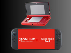 Nintendo 3DS visas ovanför Switch 2-konsolen (Bildkälla: Nintendo of America, Amazon med redigeringar)