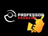 Logotypen för Pokemon Professor-programmet med en silhuett av Pikachu i bakgrunden