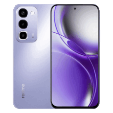 Realme P4R i färgen Lavender Glare.