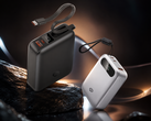 Powerbankerna Zeno 20 000 mAh och Zeno 10 000 mAh (från vänster till höger)