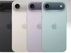 Färgpaletten &quot;17 Air&quot;. (Bildkälla: @theapplehub via X)