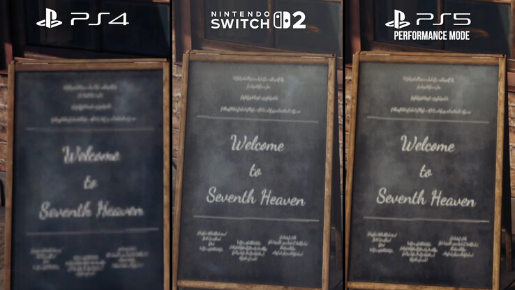 Den största välsignelsen för Final Fantasy VII Remake Intergrade på Switch 2 vs PS4 är användningen av texturer med högre upplösning från PS5-versionen ... för vissa men inte alla tillgångar. DLSS erbjuder fortfarande bra allmän uppskalad bild