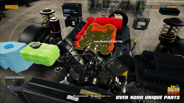 Bild: En skärmdump från spelet Car Mechanic Simulator 2021.