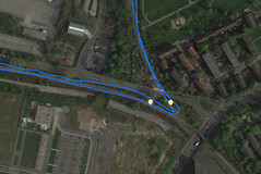 GPS-Test: Sony Xperia 10 – En snäv kurva