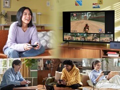 Reklambild av GameChat-funktionen som kommer med Switch 2. (Bildkälla: Nintendo)