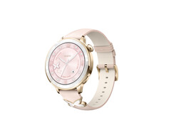 Oppo Watch X3 Mini i den nya färgen Pink Sea.