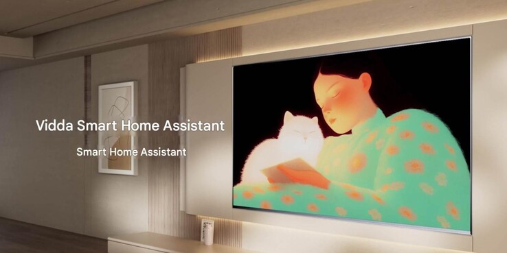 Hisense Vidda Wallpaper TV. (Bildkälla: Hisense, maskinöversatt)