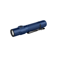Den nya ficklampan Warrior Ultra i marinblå färg (Bildkälla: Olight)