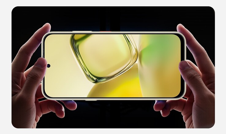 Nubia V80 Design levereras med en 120 Hz LCD-skärm (Bildkälla: Nubia)