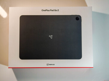 OnePlus Pad Go 2 detaljhandelslåda. (Bildkälla: Notebookcheck)
