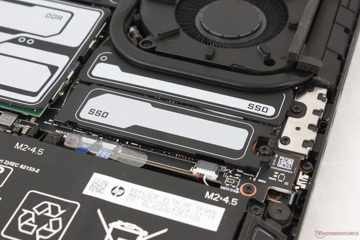 Två M.2 2280 NVMe SSD-platser med stöd för en PCIe5-enhet