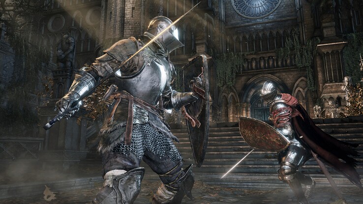 Strid visas i Dark Souls 3 skärmdump (Bildkälla: Steam)