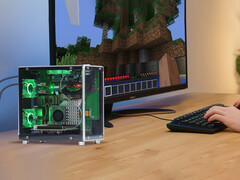 Mini PC-chassit för Raspberry Pi 5 kostar 39,90 USD. På bilden: en kampanjbild av chassit. (Bildkälla: Elecrow - mini PC)