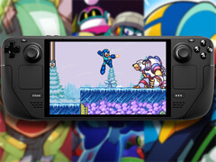 Mega Man Charged Up-samlingen kommer att upphöra att gälla den 19 mars 2026. På bilden: Steam Deck som kör Legacy Collection 2.