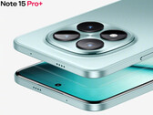 Redmi Note 15 Pro+ verkar ha en design som är mycket lik sin föregångare. På bilden: en kampanjbild av telefonen. (Bildkälla: Xiaomi)
