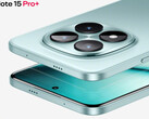 Redmi Note 15 Pro+ verkar ha en design som är mycket lik sin föregångare. På bilden: en kampanjbild av telefonen. (Bildkälla: Xiaomi)