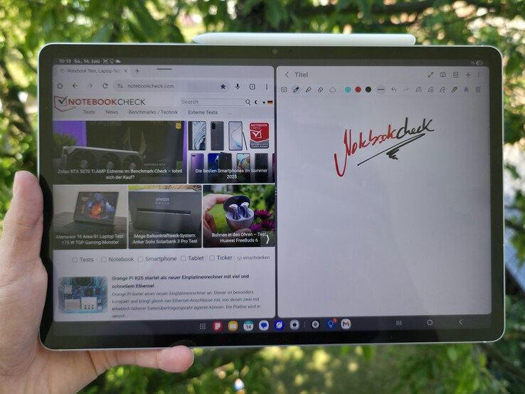 Samsung Galaxy Tab S10 FE Plus i recension. (Bildkälla: Marcus Herbrich)