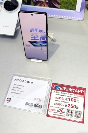 Rabatter beviljas via UnionPay-appen 