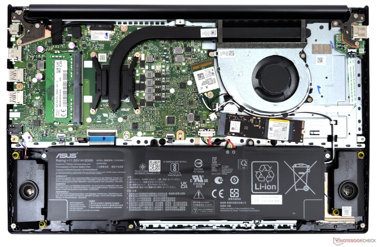 Asus VivoBook 15X OLED M3504YA: Internt