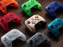 8BitDo 64 Bluetooth Controller Funtastic Editions innehåller sju genomskinliga färger. (Bildkälla: 8BitDo)