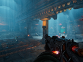Abyssus låter spelarna växla mellan åtta unika vapen, vart och ett anpassningsbart med en av 45 möjliga mods. På bilden - en skärmdump från spelet. (Bildkälla: Steam)