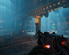 Abyssus låter spelarna växla mellan åtta unika vapen, vart och ett anpassningsbart med en av 45 möjliga mods. På bilden - en skärmdump från spelet. (Bildkälla: Steam)