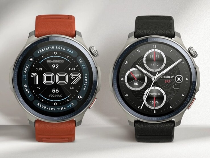 Amazfit Balance 2 smartwatch levereras med två klockarmband. (Bildkälla: Amazfit)