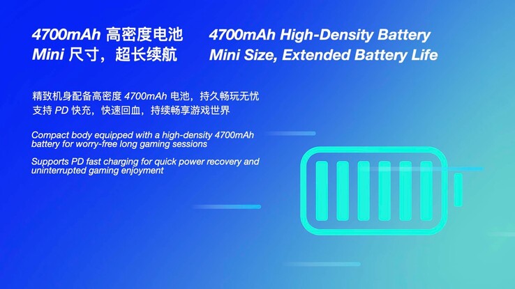 Ayaneo Pocket S Mini kommer officiellt att ha ett batteri på 4 700 mAh