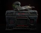 Bilden visar den anpassade DOOM: The Dark Ages gaming PC. (Bildkälla: Blue Horse Studios)