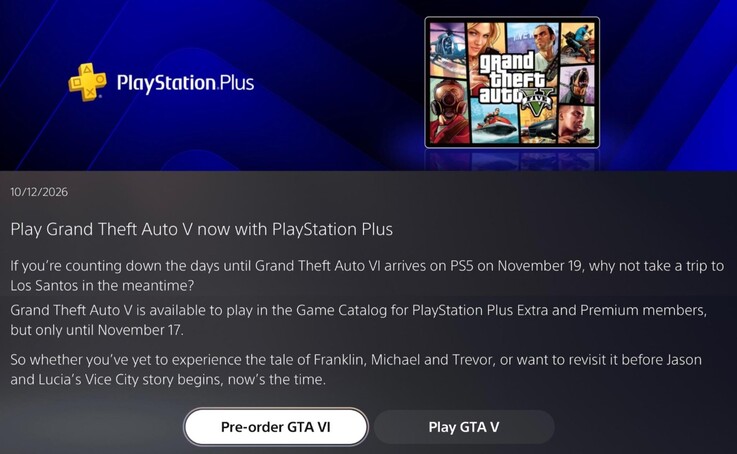 Meddelande skickat till PlayStation Plus-medlemmar.