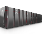 Huaweis CloudMatrix 384 gör anspråk på att vara med i Kinas AI-kapplöpning med hög prestanda. På bilden: Huaweis AI-kluster Atlas 900 (Bildkälla: Huawei)