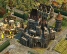 En bild som visar ett slott i Anno 1404 – History Edition.