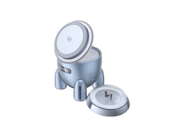 Den nya 2-i-1-laddaren från Ugreen är formad som en raket. (Bildkälla: Ugreen)