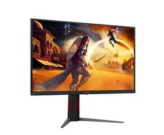 AOC Q27G4SMN 27-tums gamingmonitor har en 300 Hz mini LED-skärm med 1 200 nits HDR-belysning. (Bildkälla: DisplaySpecifications)