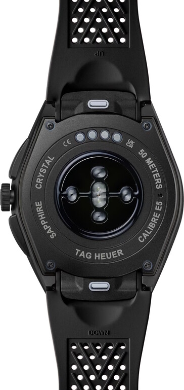 En optisk sensor finns ombord. (Bildkälla: Tag Heuer)