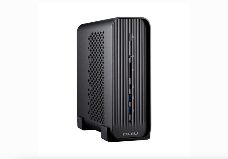 Mini-PC:n DAIV CX-A9A60 med AMD-processor har en ganska minimalistisk design och finns endast i svart.