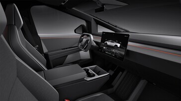 2026 Cybertruck AWD interiör.