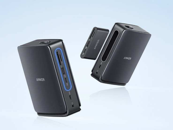 Anker Nano Docking Station (13-i-1, tredubbla skärmar, inbyggd flyttbar hubb). (Bildkälla: Anker)