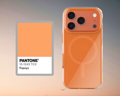 Apple iPhone 17 Pro kommer också att erbjudas i orange. (Bildkälla: @MysteryLupin / Pantone, redigerad)