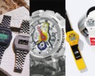 Från vänster till höger (på bilden): Rag &amp; Bone × Casio Vintage Premium, A$AP Ferg GA-110FRG-7AER och Supreme × The North Face DW-6900SNF-1A. (Bildkälla: Casio. G-Central)