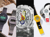 Från vänster till höger (på bilden): Rag &amp; Bone × Casio Vintage Premium, A$AP Ferg GA-110FRG-7AER och Supreme × The North Face DW-6900SNF-1A. (Bildkälla: Casio. G-Central)