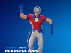 Peaceful Hips Emote som visas på Fortnite-klienten (bildkälla: iFireMonkey X)