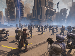 En skärmdump av Helldivers 2 som körs på en PC (bildkälla: Steam Community)