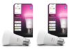 Philips Hue A60 E27 Color ambiance 810 (vänster) och 1100 (höger) smarta glödlampor. (Bildkälla: Philips Hue)